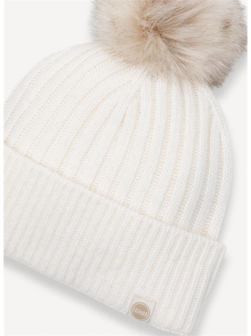 fisherman's rib beanie with monochrome pompon COLMAR ORIGINAL | 48000015E 3NU624